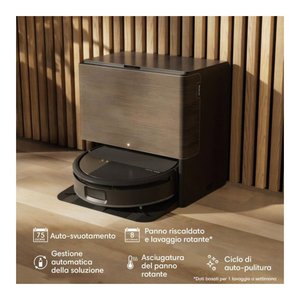 Robot de nettoyage de sols Roomba Combo Max 705 AutoWash Noir 817259, aspiration humide et sèche, 13000 Pa, réservoir de 0,26 L - Product Image 4