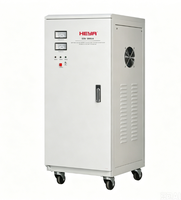 Stabilisateur de tension automatique monophasé vertical SVC-15KVA, contrôle numérique par CPU, transformateur toroïdal en cuivre, entrée 140-260V