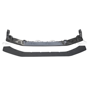 Alerón Delantero de Fibra de Carbono Estilo JS para Honda Civic 10ª Generación FK8 Type R Si 2016+, Divisor Superior e Inferior, Tuning Automotriz - Product Image 2