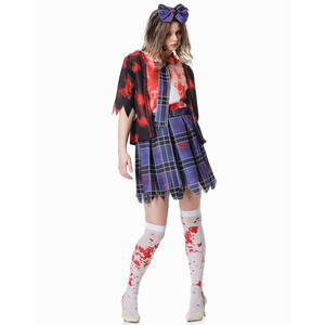 Costume d'Halloween 2026 pour femme : Infirmière Zombie Sanglante – Tenue de Cosplay <span class=keywords><strong>Horreur</strong></span> pour Fête Déguisée - Product Image 3