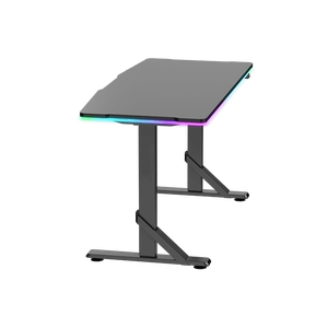 AJUNION, ajuste de altura, marco de acero, mesa de jugador, iluminación RGB de 360 grados, escritorio de juegos, mesa de juegos barata, escritorio de ordenador versátil - Product Image 6