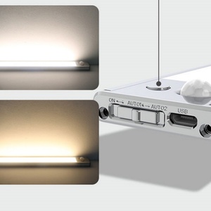 High Quality LED <b>Light</b> 12CM 23CM 40CM 60CM 3 Color Slim LED <b>Motion</b> <b>Sensor</b> Cabinet Night <b>Light</b> - Product Image 2