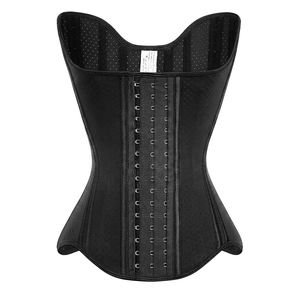 Ceinture amincissante en <span class=keywords><strong>latex</strong></span> à 19 baleines en acier pour femme, gaine de maintien abdominal, pour le sport et le fitness, récupération post-partum - Product Image 2