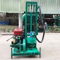 Prix d'usine du dernier modèle de foreuse rotative de 100 m avec moteur diesel et fonctions automatiques