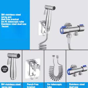 Набор ручных распылителей для биде, из нержавеющей стали - Product Image 4