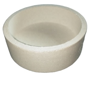 Crucible rond en céramique de mullite réfractaire pour <span class=keywords><strong>le</strong></span> frittage en four - Product Image 1