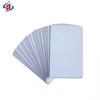 Imprimante personnalisée double face simple 0.33mm à injection en PVC/jet d'encre imprimable NFC 215 cartes carte d'identité en PVC imprimable à jet d'encre