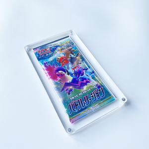 Nouvelle vitrine magnétique acrylique transparente personnalisée <span class=keywords><strong>Pokemon</strong></span> <span class=keywords><strong>Booster</strong></span> 1ère édition dalle de cartes à collectionner - Product Image 5