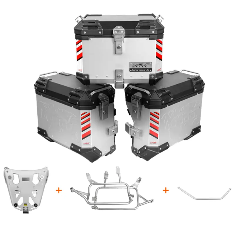 Casse e rastrelliere in lega di alluminio impermeabili per moto e avventura Touring per BMW R1250GS (2019-)