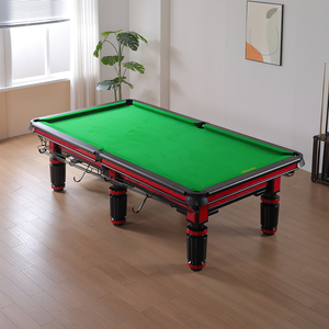 Bàn bida kiểu Trung Quốc 8 bi, màu đen, có thể tùy chỉnh, dành cho nhà riêng hoặc câu lạc bộ - Product Image 2