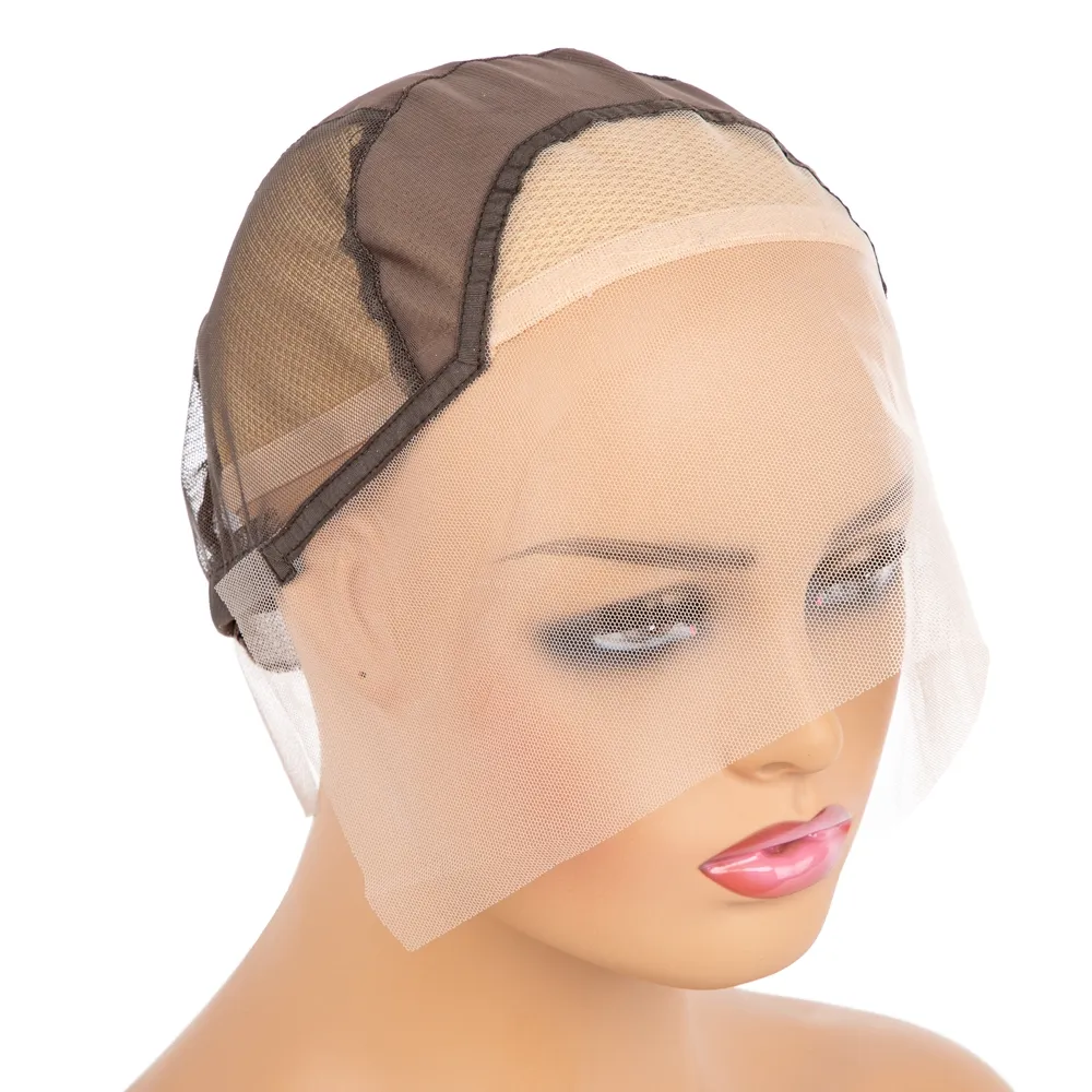 Wholesale Wig Caps Dome Custom Sheer Thin Bonnet Perruque Ventilated Wig Cap With Lace Closure For Making Wigs