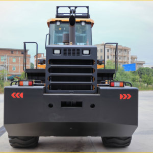 CE 인증을 받은 25 톤 용량의 중국 스틸 코일 빅 화강암 핸들링 휠 로더 지게차 - Product Image 4