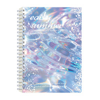 Carnet A5 à spirale – Édition Cadeau – Style Chic et Frais – Pages lignées épaissies avec perforations et bords détachables pour