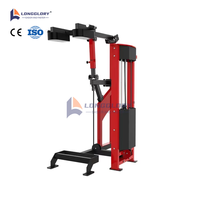 Appareil de musculation professionnel à charges sélectionnables pour les mollets debout, avec empilages de 300 lb