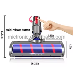 Ajustement pour Dysons aspirateurs à <span class=keywords><strong>main</strong></span> pièces tapis sol dur tête de moteur électrique doux rouleau brosse - Product Image 3