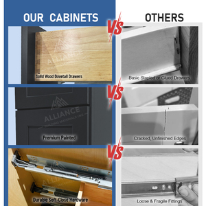 Gabinete de Baño con Cajones VSD1221-VSD2121 para Almacén |   Disponible para entrega rápida |   Mueble de baño de madera - Product Image 2