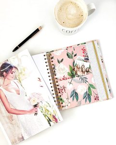 Cuaderno de tapa dura <span class=keywords><strong>para</strong></span> planificador de bodas, <span class=keywords><strong>diario</strong></span> completo de planificación nupcial <span class=keywords><strong>para</strong></span> novias, caja de regalo, cubierta de papel incluida - Product Image 6