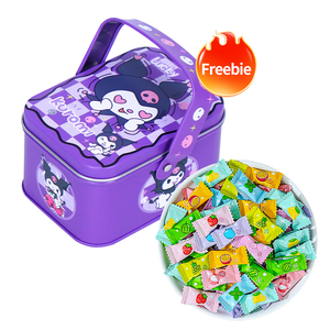 <span class=keywords><strong>Bonbons</strong></span> Menthe Vitaminés à la Saveur de Fruit en Sachet Cadeau Exquis de Dessin Animé, 60g, pour une Haleine Fraîche - Product Image 1