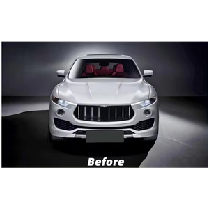 <span class=keywords><strong>2022</strong></span> para Maserati <span class=keywords><strong>Levante</strong></span> Trofeo Performance Body Kit nuevo parachoques delantero de coche rejilla de labios mejora de la cara delantera - Product Image 3