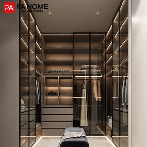 PA nouvelles idées de conception personnalisé luxe modulaire petite armoire chambre garde-robe grand stockage promenade dans le placard pour le maître - Product Image 3