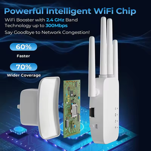 Hot 4 Antenna Remote 2,4G Wireless <span class=keywords><strong>Wifi</strong></span> Repeater Router Signal Expander 802.11n Amplificador de <span class=keywords><strong>señal</strong></span> - Product Image 4
