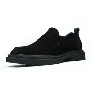 Zapatos de Vestir de Cuero para Hombre de Alta Calidad, Estilo Británico, Punta Redonda, Transpirables, Antideslizantes y Resistentes al Desgaste - Product Image 5