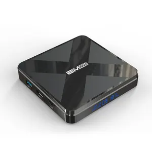 Special Android tv box EM95S From ENY Android 9 tv box 8K Amlogic S905X3 Quad Core USB Port With CE/ROHS/FCC