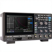 Oscilloscope numérique quadri-canaux compact à faible bruit SIGLENT SDS804X HD avec une haute résolution verticale