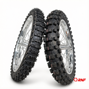 Ensemble <span class=keywords><strong>de</strong></span> roues chromées complètes pour Surron Ultra Bee, pneus à crampons 80/100-19 100/90-18, jantes à rayons 19'' 18'' pour moto tout-terrain électrique - Product Image 5
