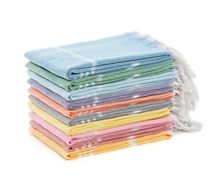 Strofinaccio da cucina in più colori 100% cotone asciugamano da cucina in cotone turco a righe per la pulizia dei piatti strofinacci da cucina - Product Image 4