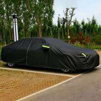 Accessoires de voiture Housse de voiture résistante à l'eau avec protection UV Résistante aux rayures Anti-poussière et anti-soleil Fabriquée en tissu Oxford