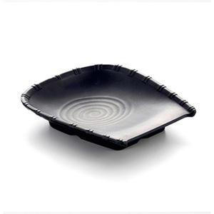 Juego de tazones de melamina para verduras, grandes, inclinados, imitación porcelana, forma irregular, para restaurante, buffet, duraderos, de color sólido - Product Image 5