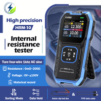 FNIRSI HRM-10 Probador de Resistencia Interna y Voltaje de Batería 18650 Digital de Alta Precisión para Baterías de Coche y Condensadores 18650