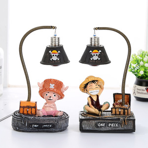 Figuras de Anime Japonés de One Piece, Luffy, <span class=keywords><strong>Tony</strong></span> <span class=keywords><strong>Chopper</strong></span>, Lámpara Nocturna con Forma de Figuras de Acción para Decoración - Product Image 1