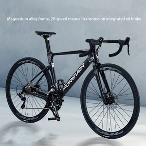 Vélo de route en magnésium en gros avec guidon courbé monobloc et cadre de VTT 20 vitesses BB049 - Product Image 4