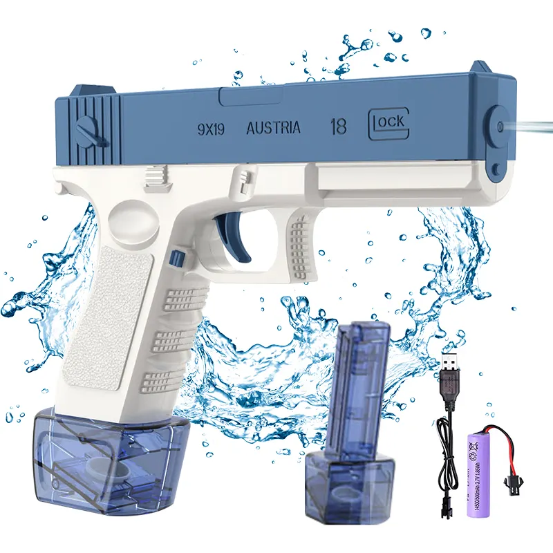 Neue Glock Electric Water Gun Automatische batterie betriebene Wassers pritz pistolen für Kinder Outdoor Summer Toys Gun