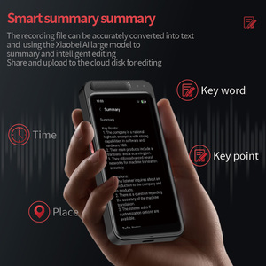 Grabadora de Voz con Pantalla Táctil Hbnkh con ChatGPT, Traducción de Fotos, Aplicaciones Telefónicas, Control Remoto, Dictáfono, Grabadora de Audio - Product Image 4