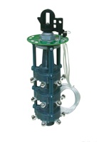 Commutateur de circuit industriel de type disque, direct usine, WSP II WSP III 125A 36KV pour distribution, commutateur rotatif