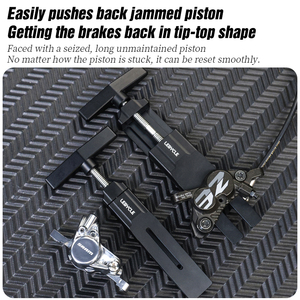 Outil de Réinitialisation de Piston d'Étrier de Frein Hydraulique LEBYCLE pour VTT et <span class=keywords><strong>Vélo</strong></span> de Route, <span class=keywords><strong>Écarteur</strong></span> de Pistons pour Deux ou Quatre Pistons pour SHIMANO SRAM - Product Image 4
