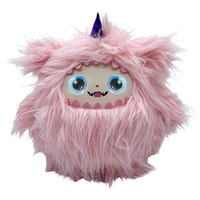 Jouets en peluche super doux avec yeux LED intelligents AI créatifs et mignons, doublure en maille, fonction de conversation, soulagement du stress, couleurs personnalisables
