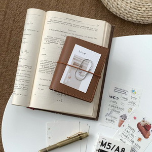 Carnet portable M5 rechargeable à feuilles mobiles en cuir PU, 18 couleurs, mini-agenda de poche pour journalisation, bureau et école - Product Image 3