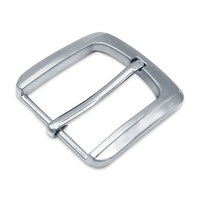 HORSE LOVE Boucle de ceinture en métal réglable de style simple en zinc de 34,5 mm pour accessoires
