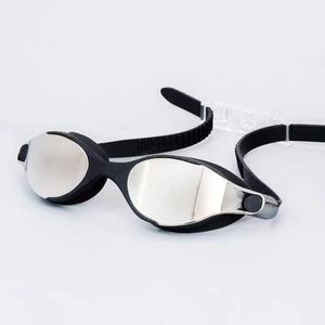 Lunettes de natation en silicone et PC pour l'extérieur, pour adultes, hommes et femmes, étanches, anti-buée, anti-UV, lentilles en PC - Product Image 1