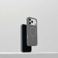 Coque en Silicone Magnétique pour iPhone 17 Pro Max avec Toucher Soyeux et Doux, Étui de Téléphone Anti-Choc avec Protection d'Objectif de Caméra