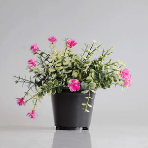 Bonsái de escritorio, simulación de plantas verdes para interiores, decoración de bonsái pequeña, accesorios para el hogar, plantas, regalo OEM /ODM, bonsái pequeño - Product Image 5