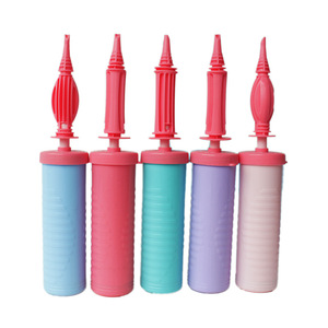 Macaron Pastel Color Plastic Balloon Hand pump for Balloon
