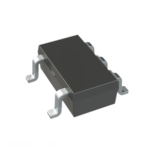 Componentes electrónicos SC 74A SOT 753 24FC16T-I/OT Canal de fabricante de memoria - Product Image 1