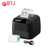 Printer Label termal portabel, mesin Desktop Mini untuk pencetakan tanda terima & Tag, untuk penggunaan rumah bisnis dan kantor