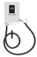 Chargeur rapide mural CCS2 DC 30 kW pour véhicules électriques, entrée 380 V, station de recharge pour véhicules à énergie nouvelle