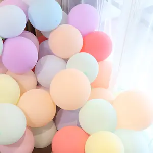 Großhandel Günstiger Preis 200 Stück Macaron Ballon Pastellfarbe Latex Ballon 5 Zoll